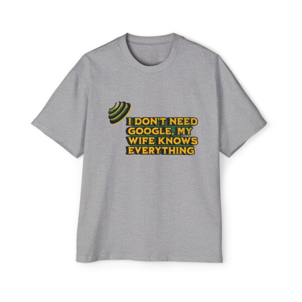 Men's Heavy Oversized Tee - Image 13