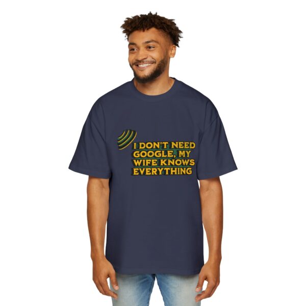 Men's Heavy Oversized Tee - Image 35