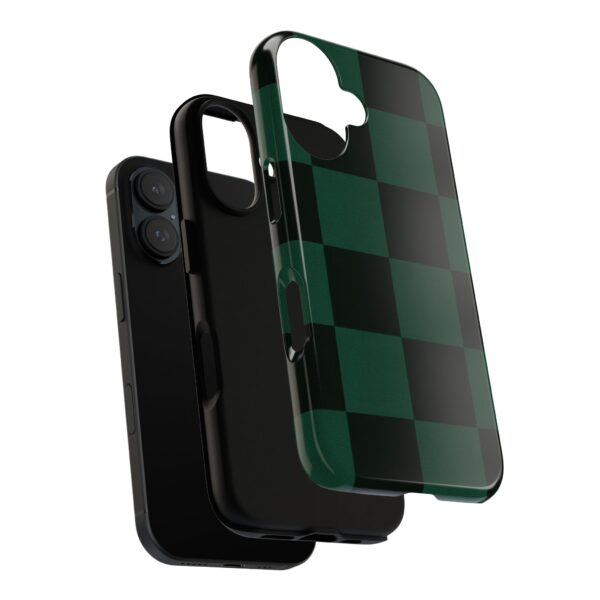Stylish Phone Case, Durable Phone Cover, Checkerboard Design, Gift for Her, Trendy Smartphone Accessory - Image 3