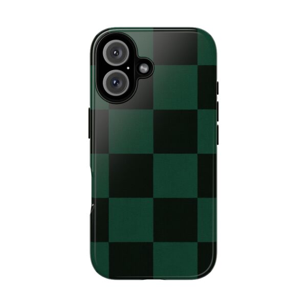 Stylish Phone Case, Durable Phone Cover, Checkerboard Design, Gift for Her, Trendy Smartphone Accessory