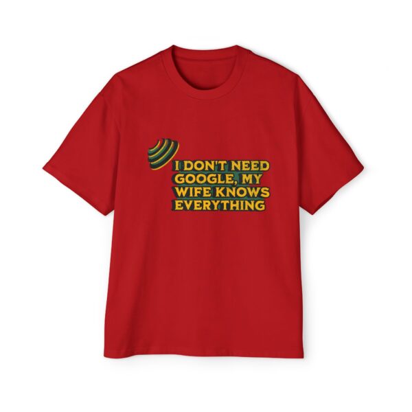 Men's Heavy Oversized Tee - Image 5