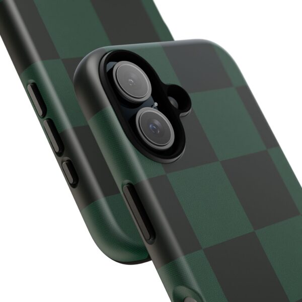 Stylish Phone Case, Durable Phone Cover, Checkerboard Design, Gift for Her, Trendy Smartphone Accessory - Image 6