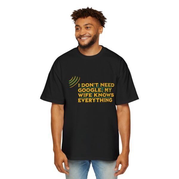 Men's Heavy Oversized Tee - Image 11