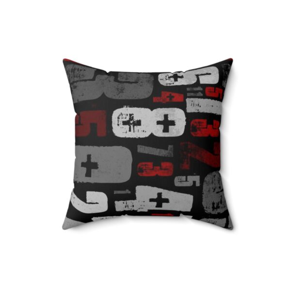 Spun Polyester Square Pillow - Image 4