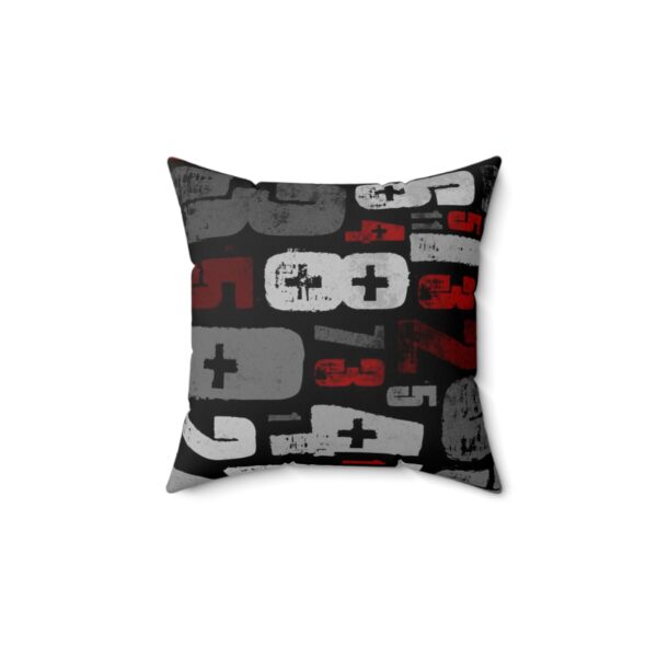 Spun Polyester Square Pillow