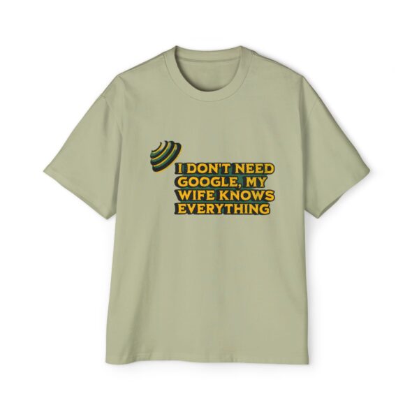 Men's Heavy Oversized Tee - Image 17