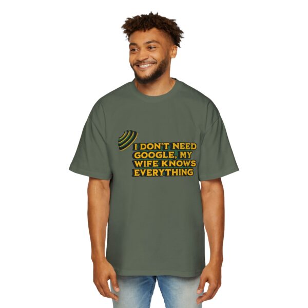 Men's Heavy Oversized Tee - Image 23