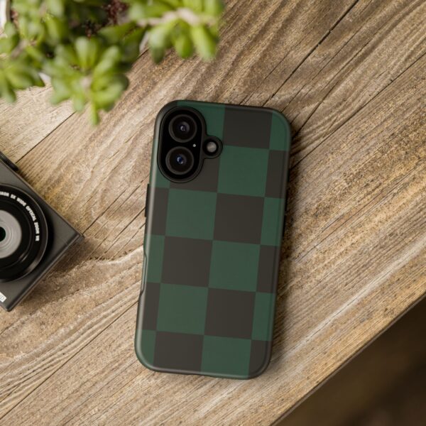 Stylish Phone Case, Durable Phone Cover, Checkerboard Design, Gift for Her, Trendy Smartphone Accessory - Image 8