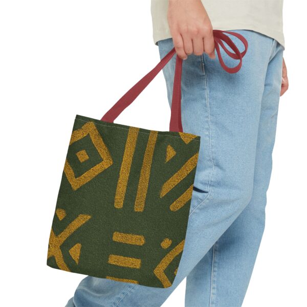 Stylish Geometric Tote Bag | Eco-Friendly Fashion Accessory - Image 7