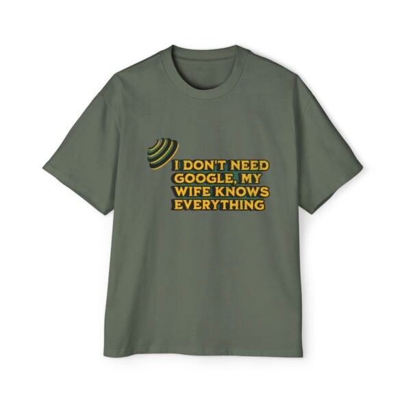 Men's Heavy Oversized Tee - Image 21