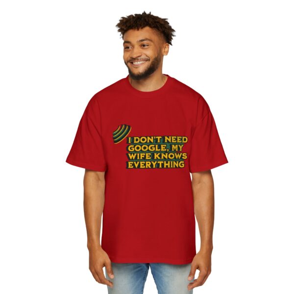 Men's Heavy Oversized Tee - Image 7
