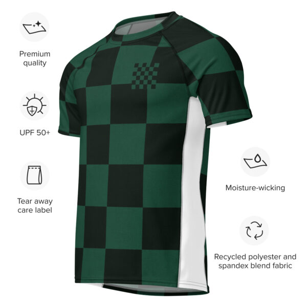 All-over print men’s rash guard